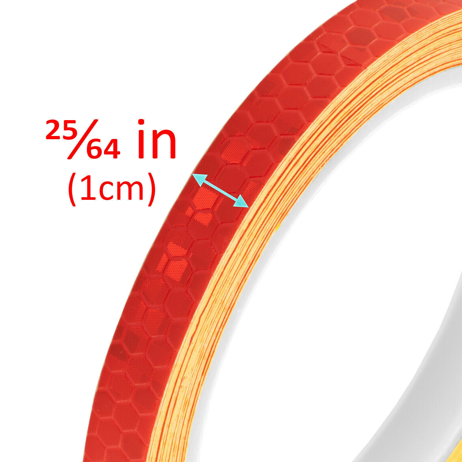 26FT Reflective Safety Tape Self Adhesive pinstripe Sticker Strip Decal 1CM