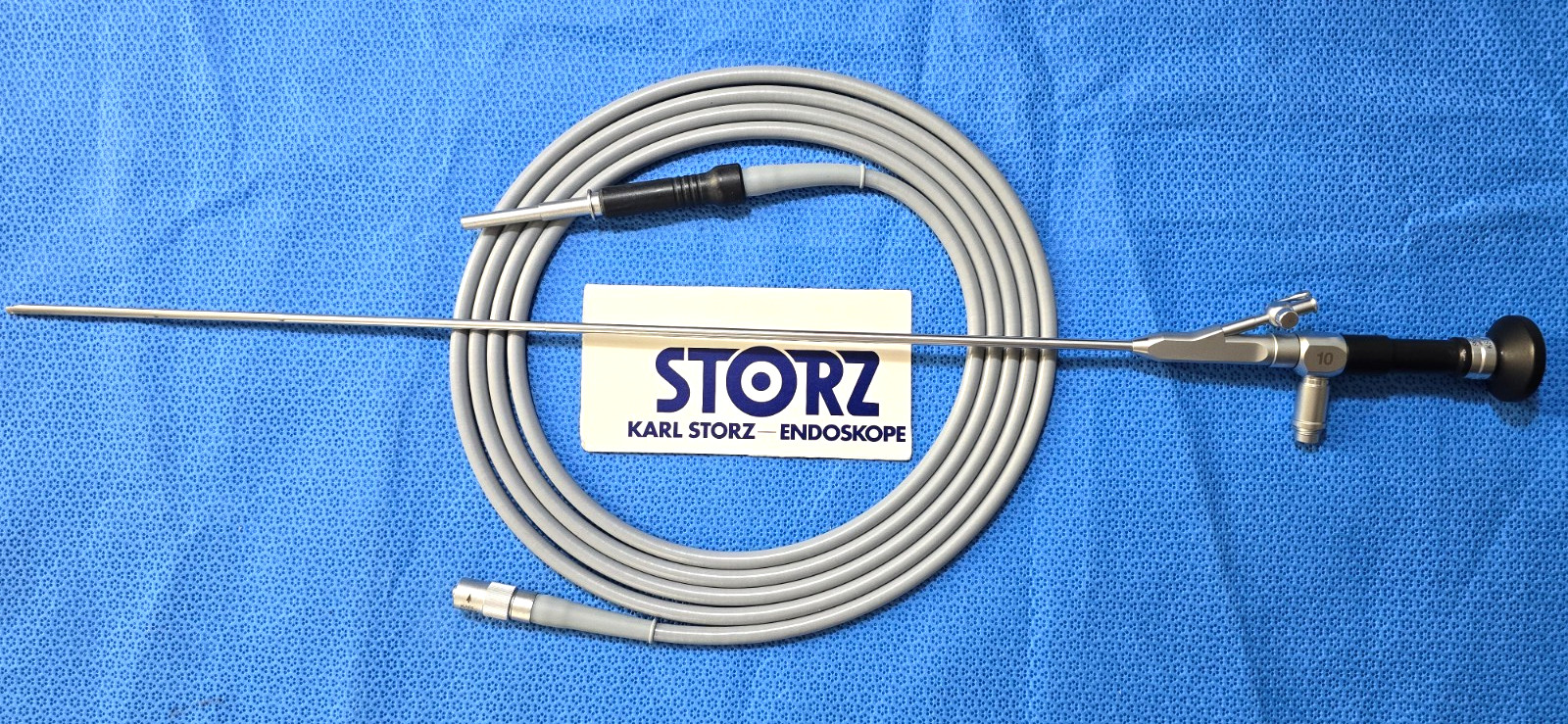 Karl Storz Uretroscope 10Fr x 43cm Autoclave with 495ND Fiber Optic Cable