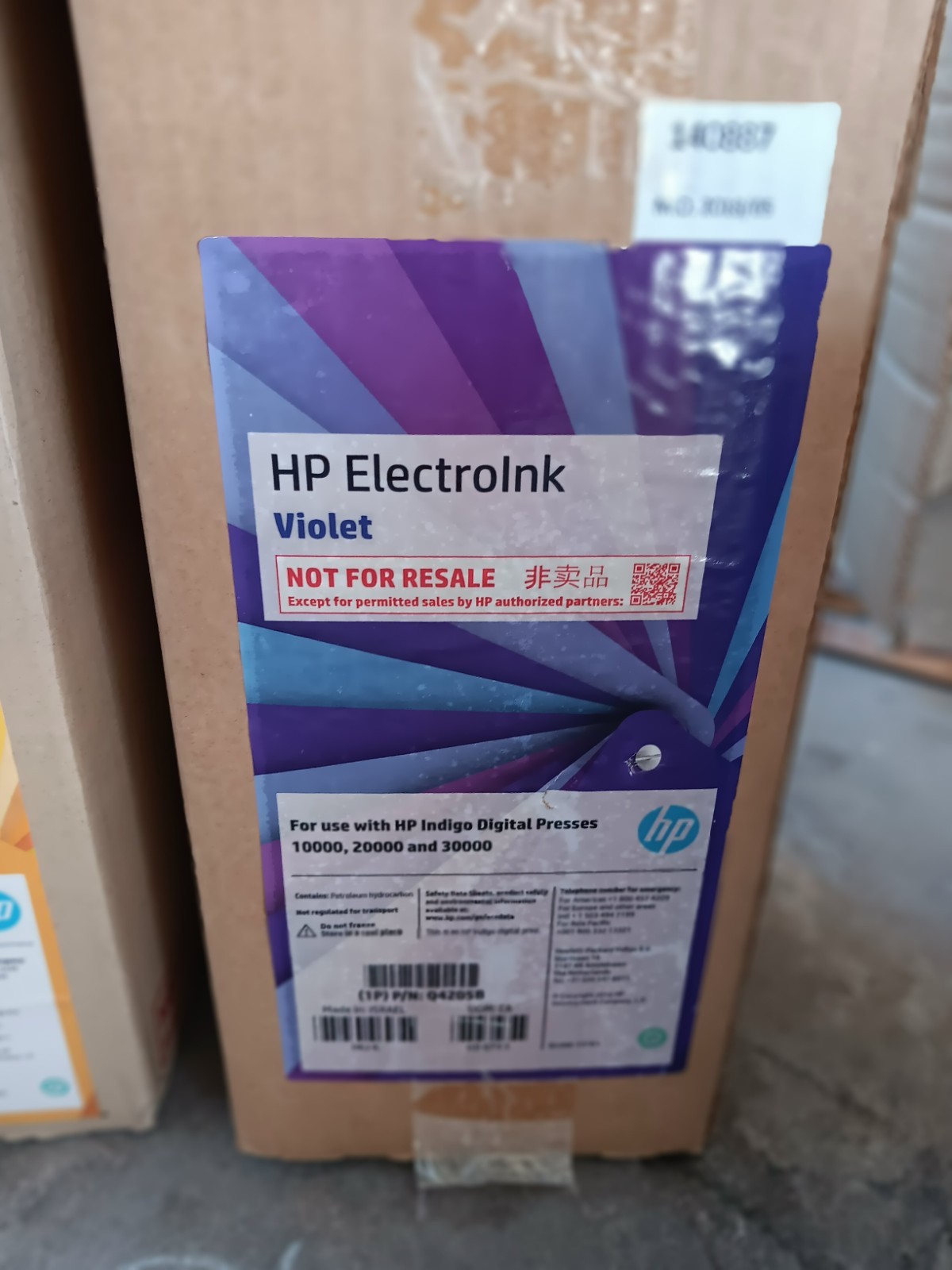 HP ElectroInk Q4274A Primer Ink for HP Indigo Digital Presses, Mixed Colors