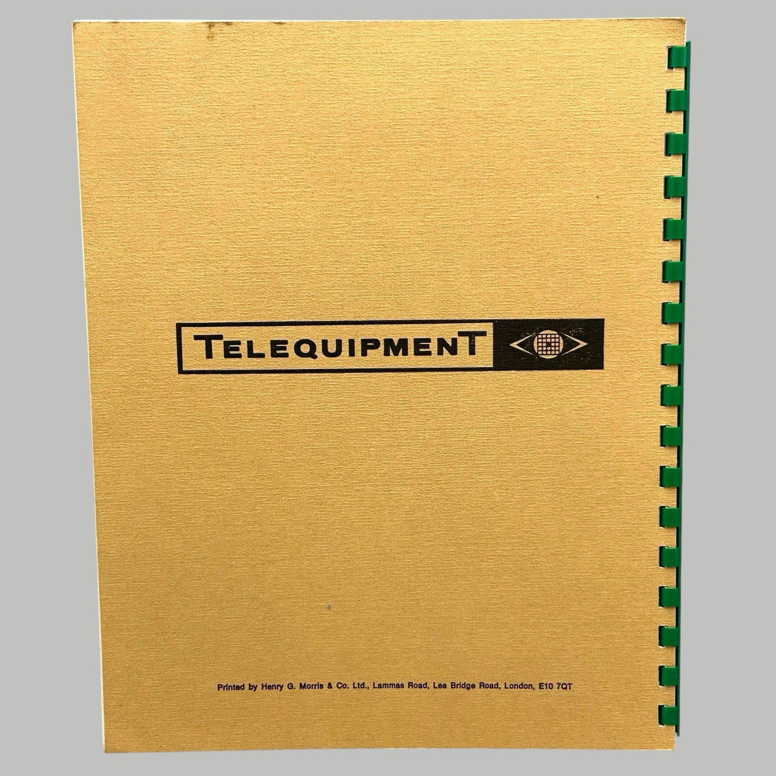 Telequipment Tektronix Types D54 & D54R Oscilloscope Manual 1972 Ships Quickly
