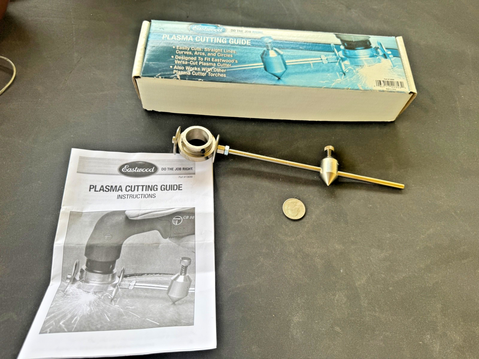 Eastwood Plasma Cutting Guide Circle Cutter Attachment New / Open Box Part 13699