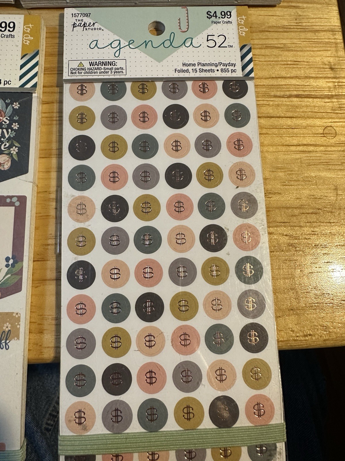 Happy Planner All The Essentials Sticker 100 Pages & 5 Small Sticker Sheet Books
