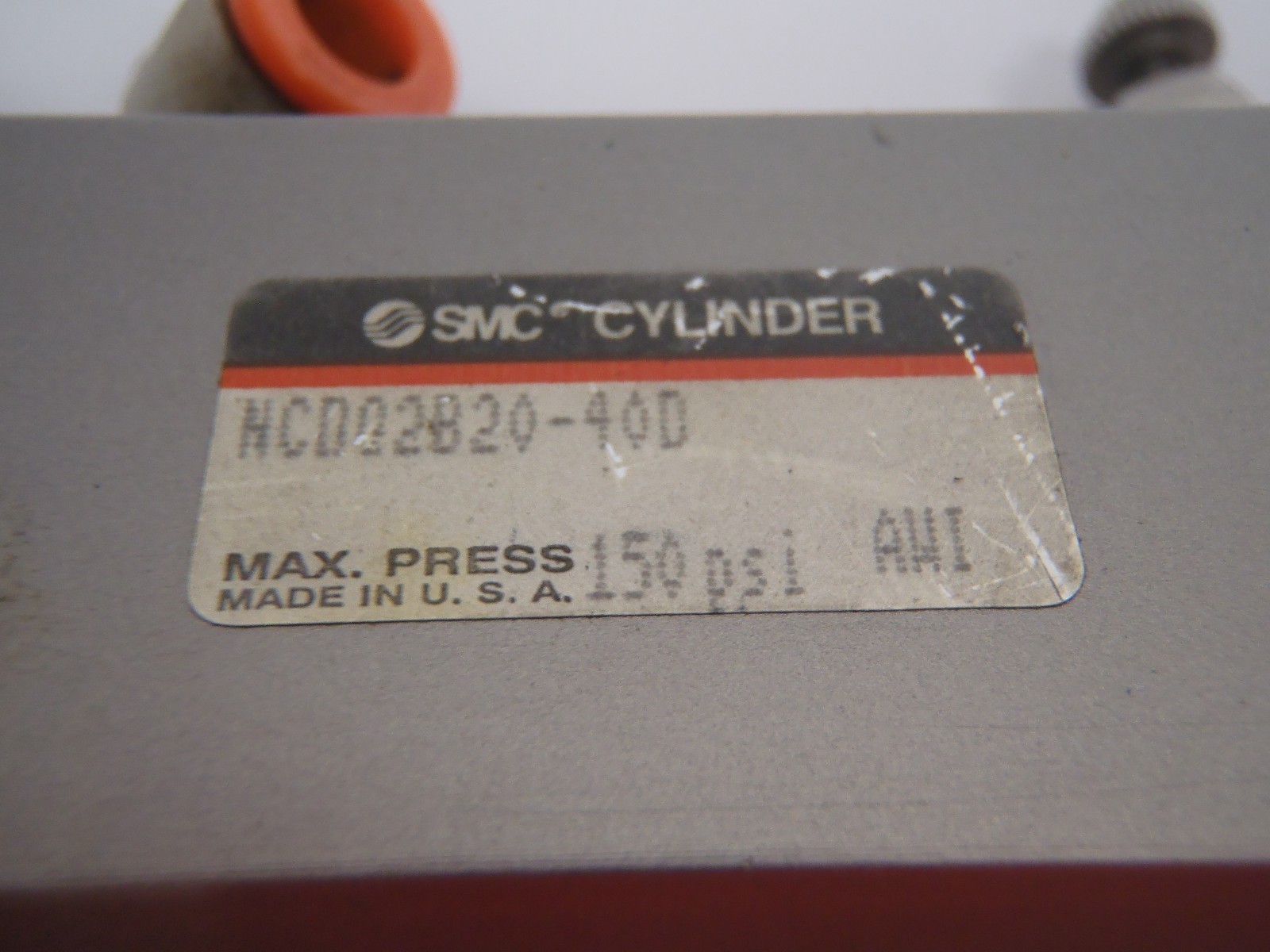 SMC NCDQ2B20-40D Compact Cylinder Double Acting w/ D-A79W Proximity Switches