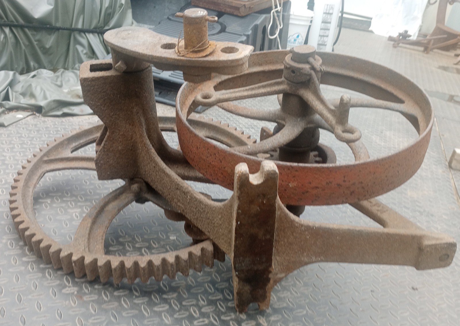 1921-23 KJ Antique Water Pump Jack Assembly KJ Well Pump For Hit N Miss Engine