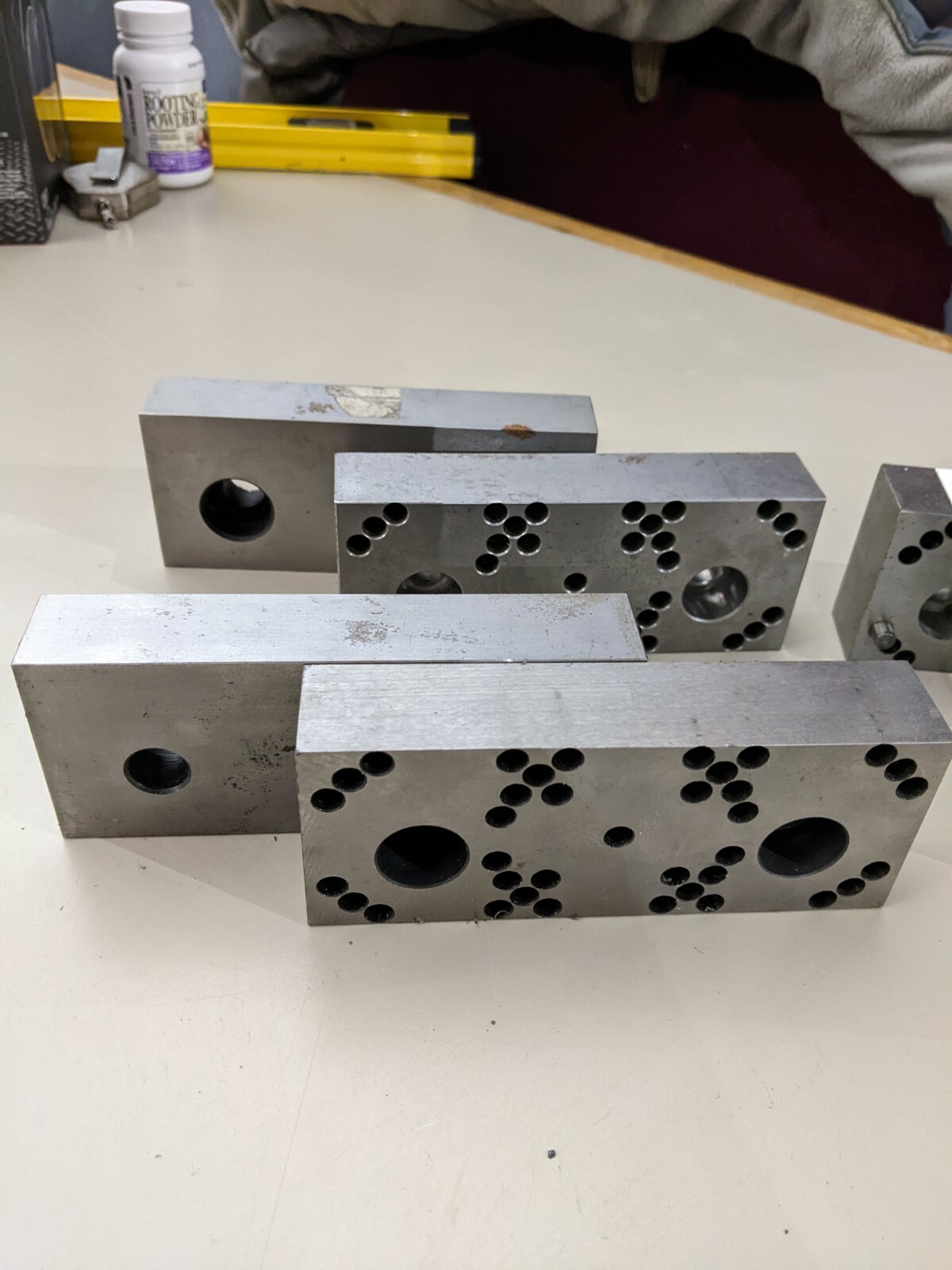 6x 5″ Vise Pin Angle Jaws Extra Tall Tormach Kurt Conquest Enco !Charity! 5″X2″