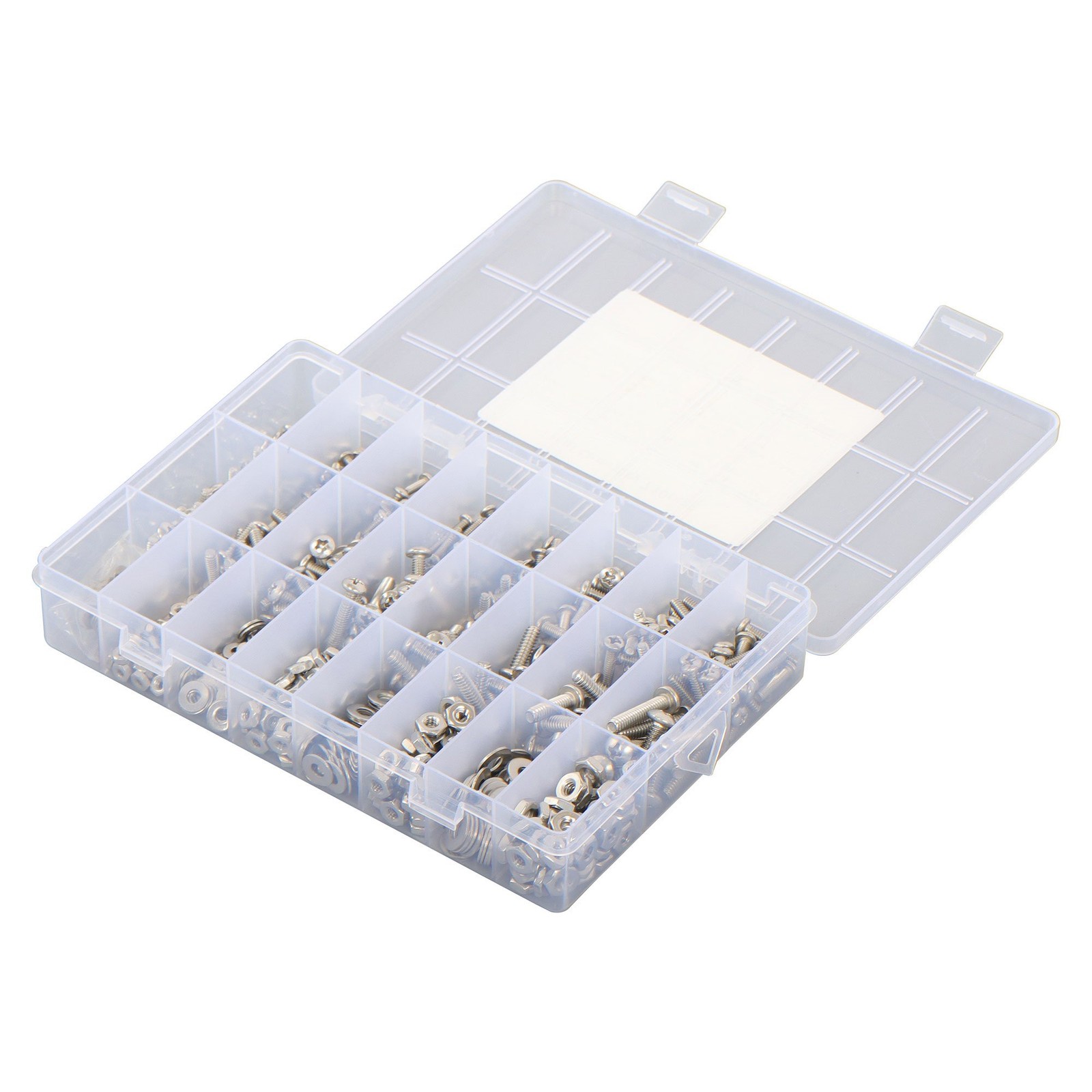 710pieces Machine Screw Assortment Assorted Nuts Bolts and Flat Washers Kit