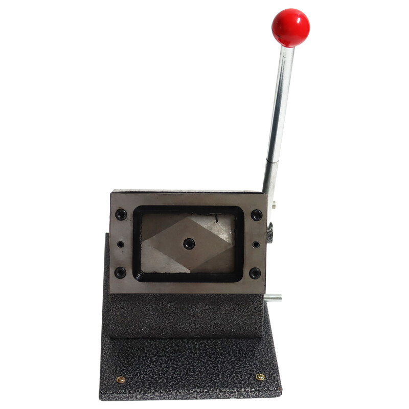 86x54mm CR80 All Metal Manual PVC Card Die Cutter Desktop Business Card Cutter