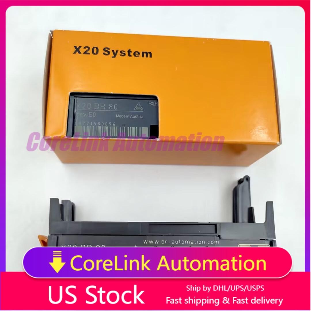 (NEW IN BOX) B&R X20BB80 X20 BB 80 Module
