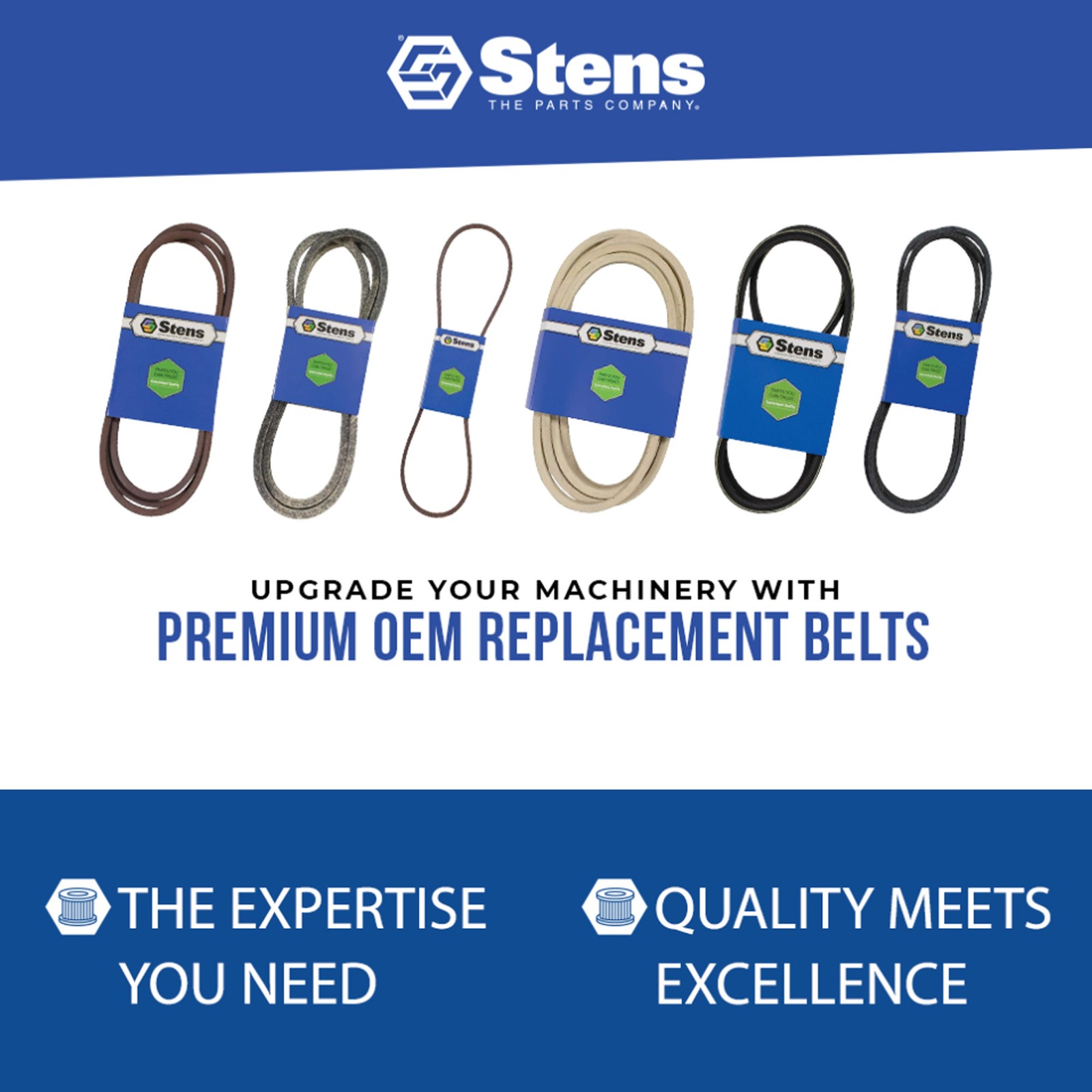 Stens OEM Replacement Belt 265-060 for Exmark 103-4014