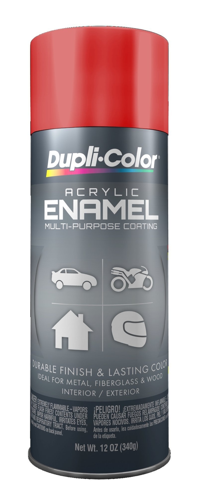 Dupli-Color EPAE10700 Premium Acrylic Enamel Spray Paint – Red – 12 oz. Aerosol
