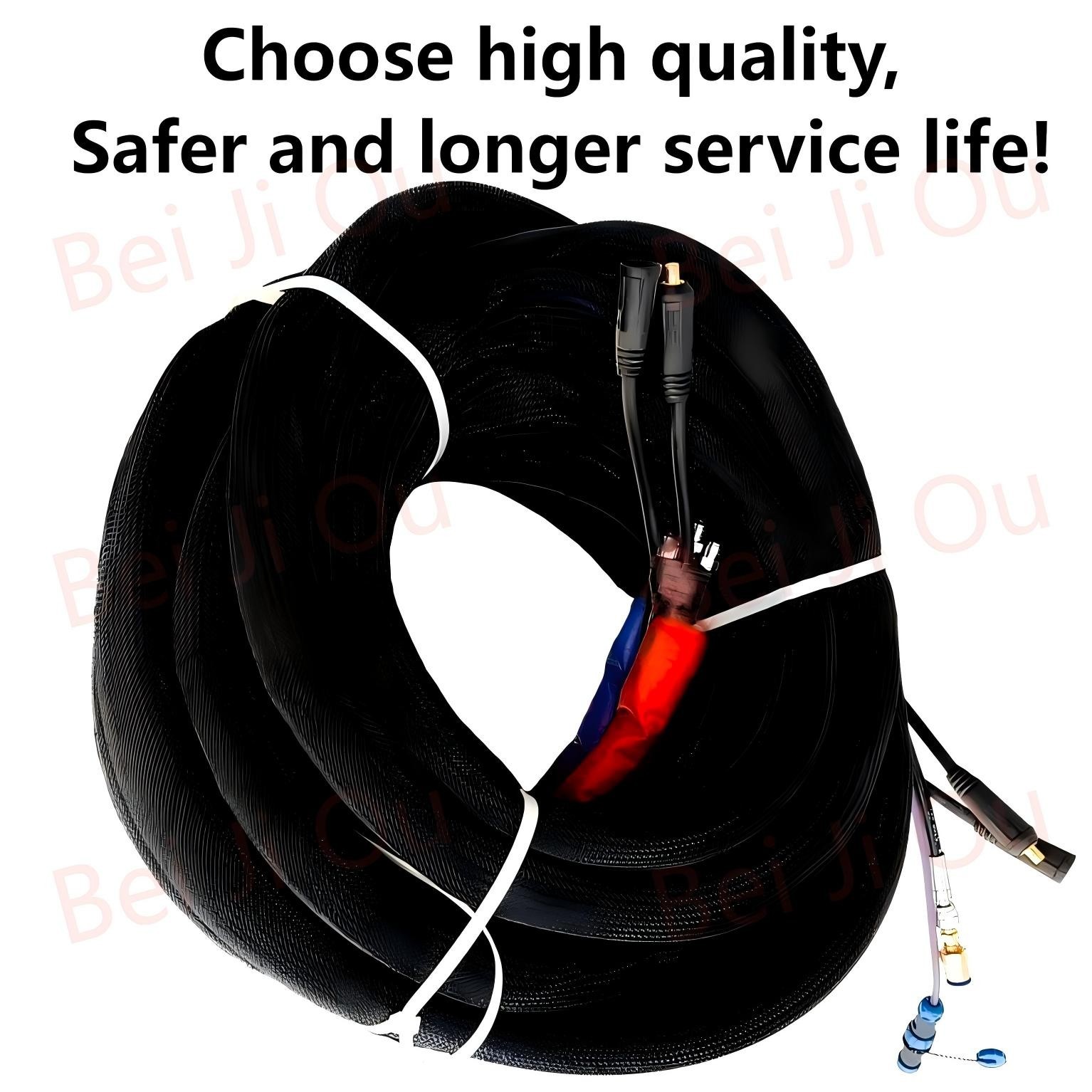 15M polyurethane PU foam hose / heated hose pipe for spray foam machines.