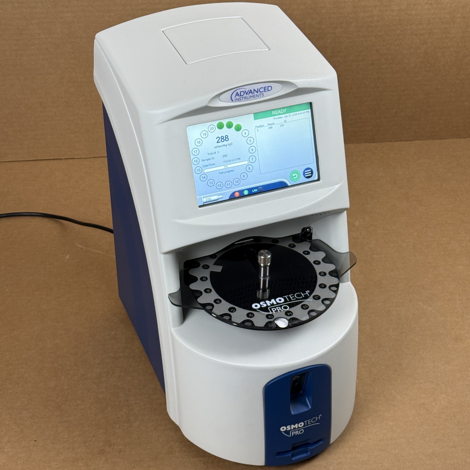 Advanced Instruments OsmoTECH PRO Multi-Sample Osmometer, Tested, 60 Day Guar