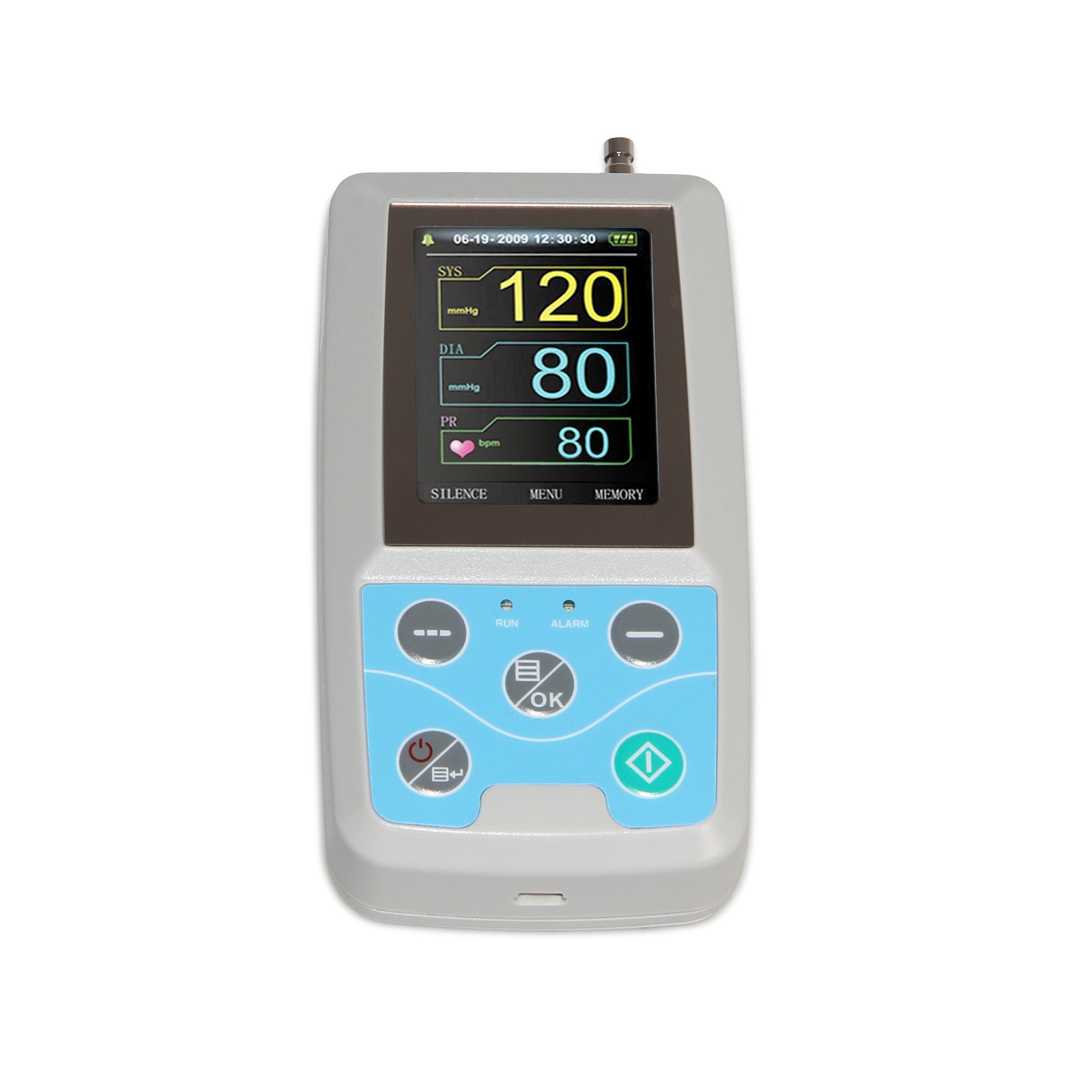 1PCS ABPM50 24 Hours Ambulatory Blood Pressure Patient Monitor NIBP Pr USB FDA Q