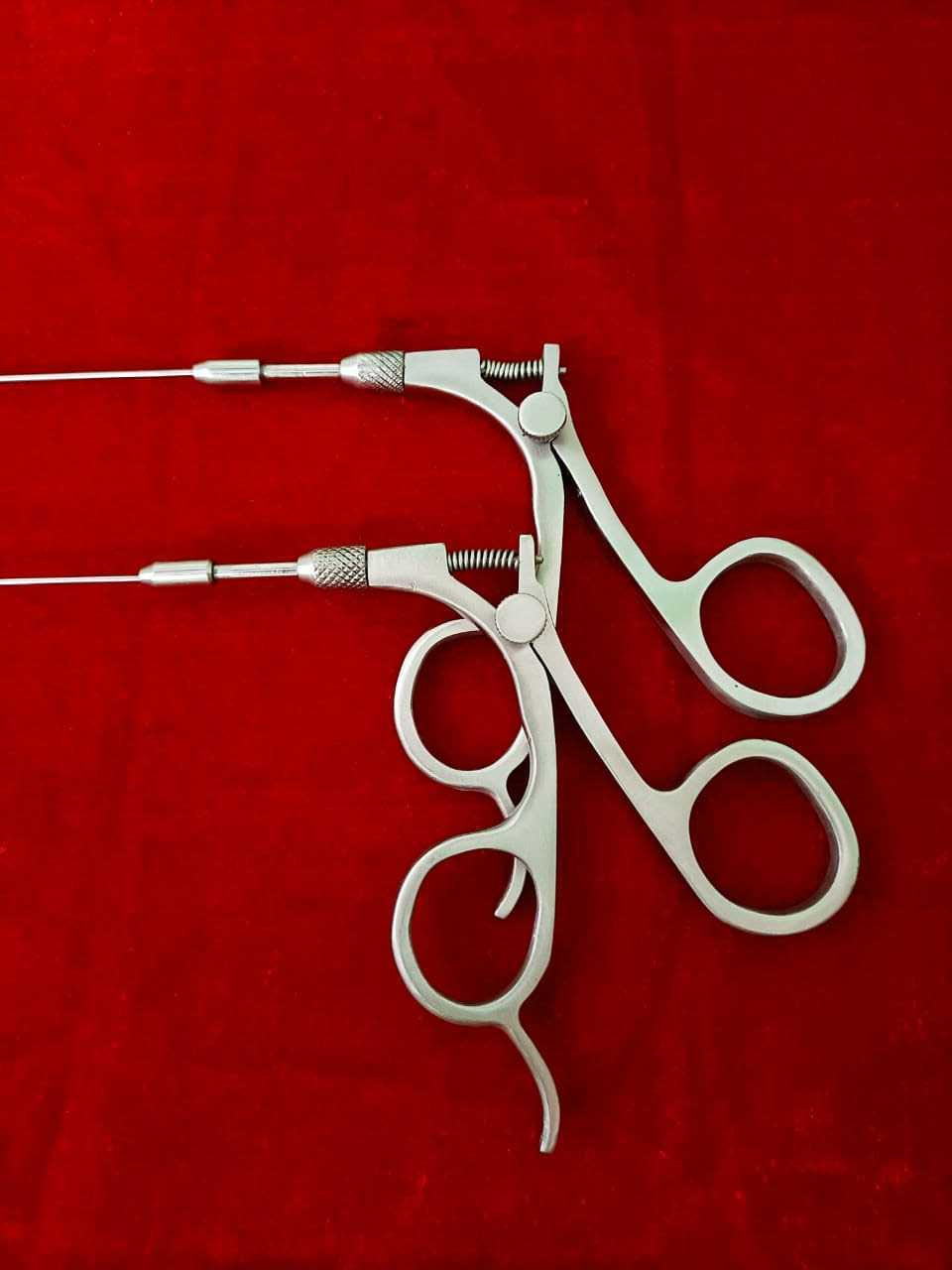 Hysteroscopy Semi Rigid Scissor 5fr 40cm Reusable Surgical Instruments – 2pc