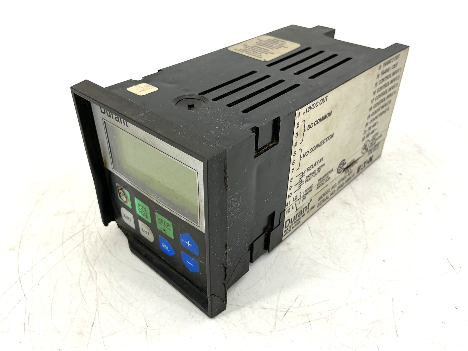 Eaton Durant 57601-401 Count Control Totalizer Ambassador Series 7W 115VAC 50/60