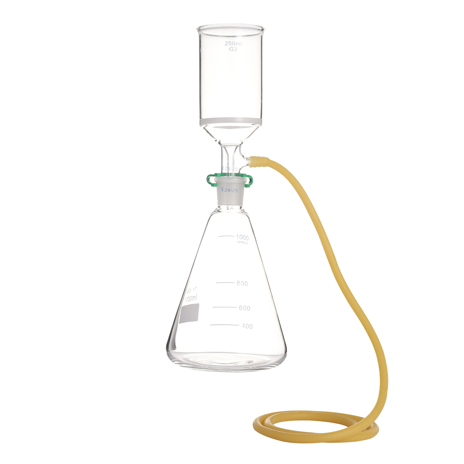 1000ml Buchner Funnel Filter Kit Sand Core Vacuum Filtration Apparatus