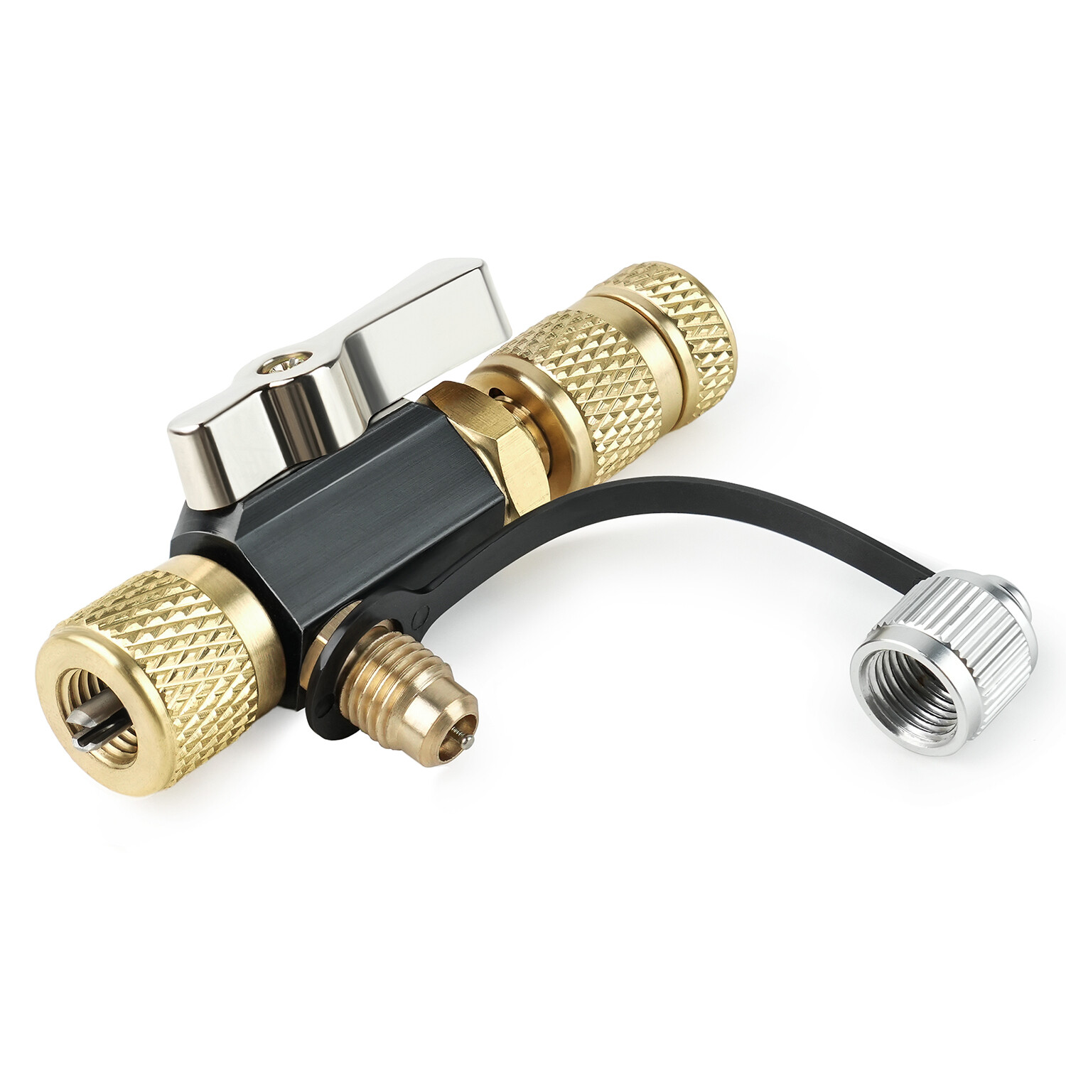 Mega Flow Vacuum Rated Valve Core Removal Tool for 1/4″ for R410A Split Systems