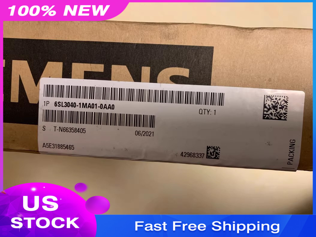 1 PC 6SL3040-1MA01-0AA0 New Siemens Frequency Converter 6SL30401MA010AA0