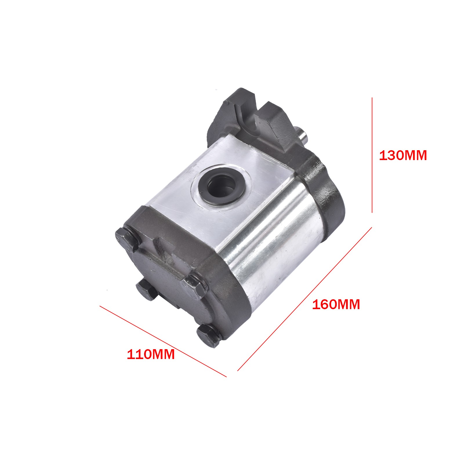 3-15GPM Hydraulic Gear Pump 5/8″ Straight Keyed SAE A-2 Bolts CCW CI58K-A02-122L