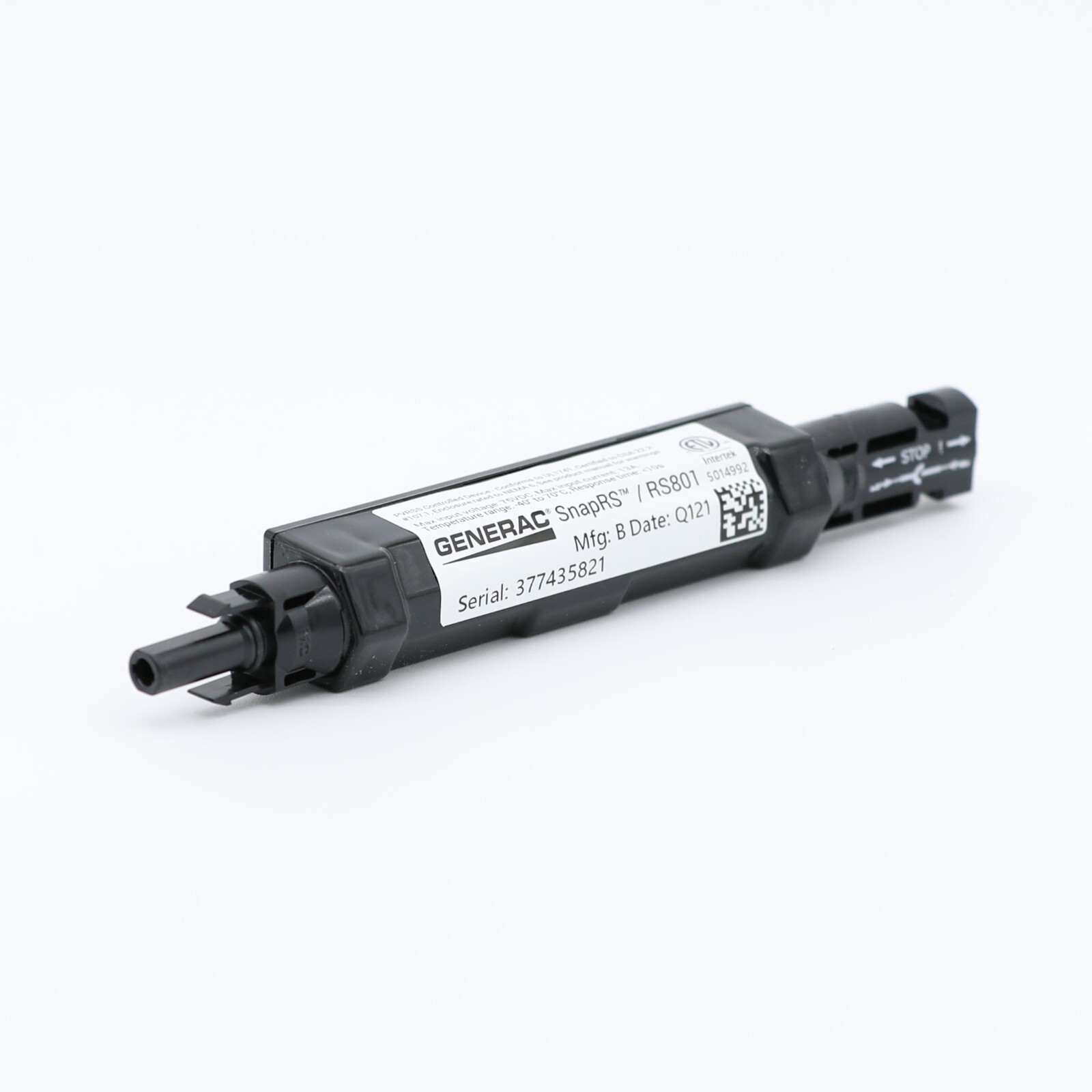 Generac SnapRS RS801 Inline Disconnect Devices APKE00011