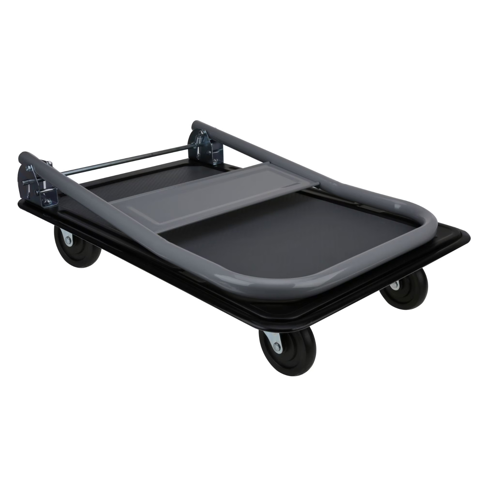 Hyper Tough 300 Pound Capacity Heavy Duty Utility Rolling Cart, Blue/Gray