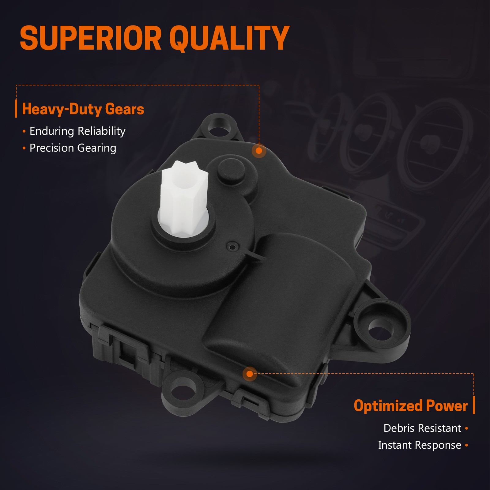 SINTLY HVAC A/C Blend Door Actuator for Chevy Equinox GMC Terrain 10-13 604-185