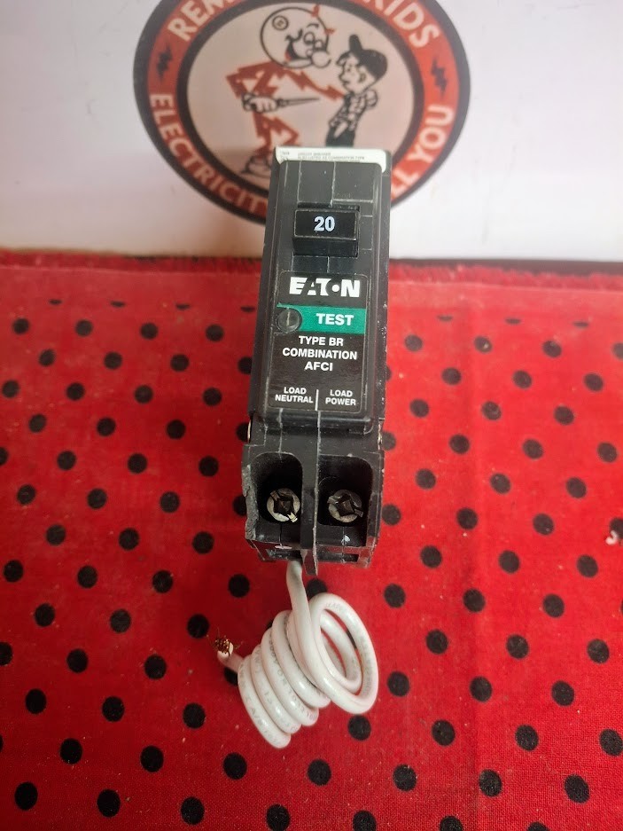 EATON BRN115AF 15A 1P 120/240V 10 kAIC Combination AFCI Circuit Breaker