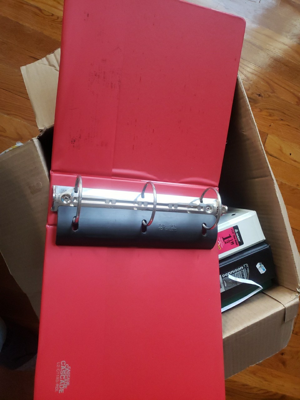 Assorted Lot 6 Pack 3-ring Binders! Multiple sizes, Colors and Brands