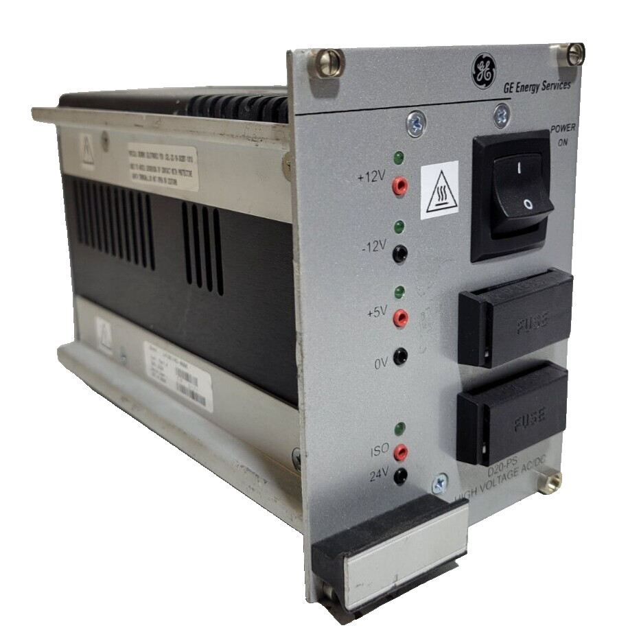 GE Energy Services D20-PS 580-2006 CSC143-4000 High Voltage AC/DC USED.