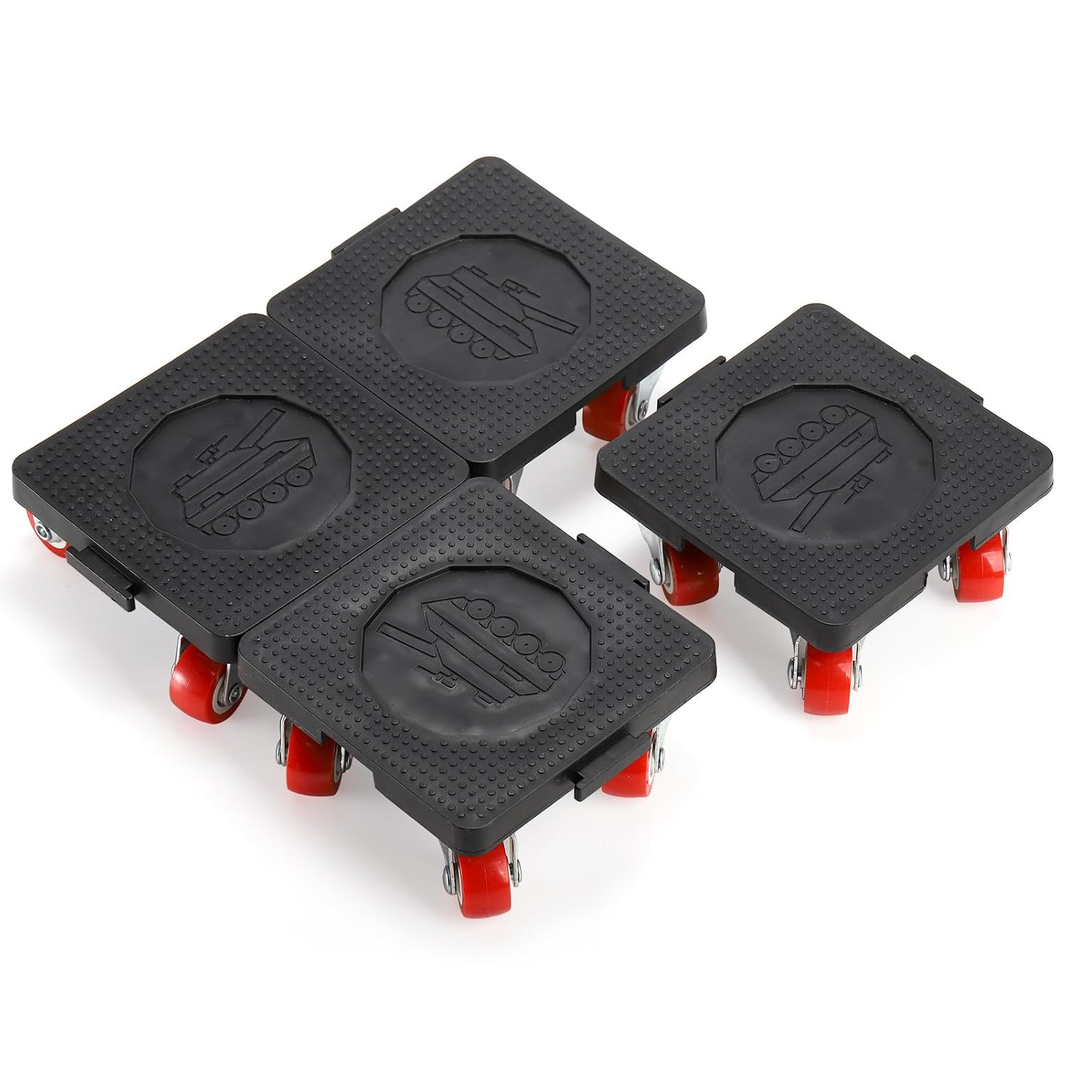 Set of 12 Furniture Mover with Wheels and Lifter, 550 Lbs Load Capacity