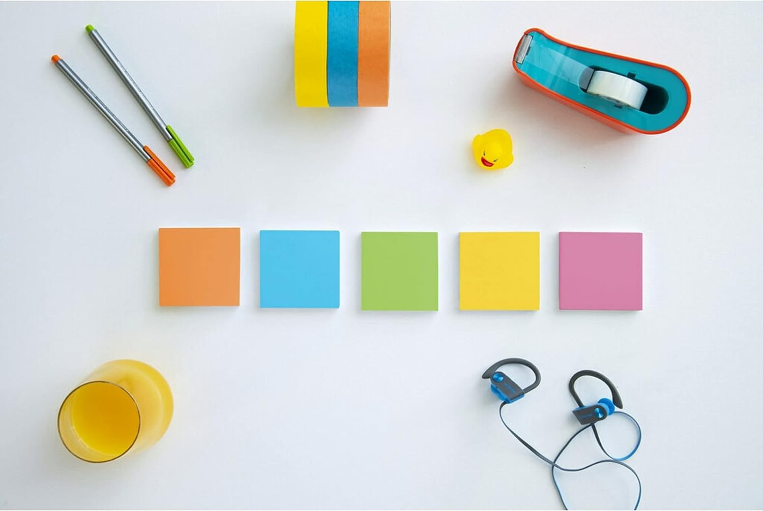 Post-it Super Sticky Notes, 3 in X 3 In, 6 Pads, 2x the Sticking Power