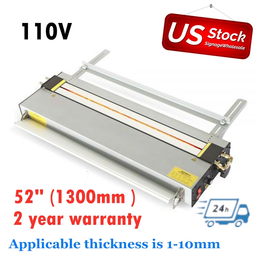 QOMOLANGMA 110V 52″(1300mm) Upgraded Acrylic Lightbox Plastic PVC Heater Bender