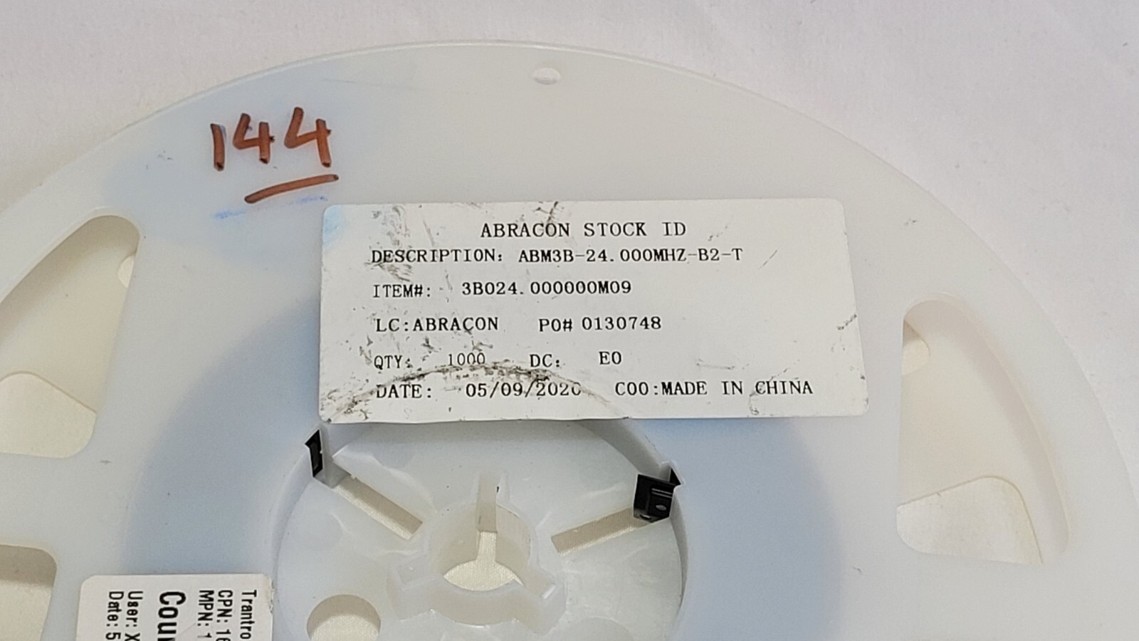 Lot of 370 Abracon ABM3B-24.000MHZ-B2-T 24 MHz ±20ppm Crystal 18pF 50 Ohms 4-SMD