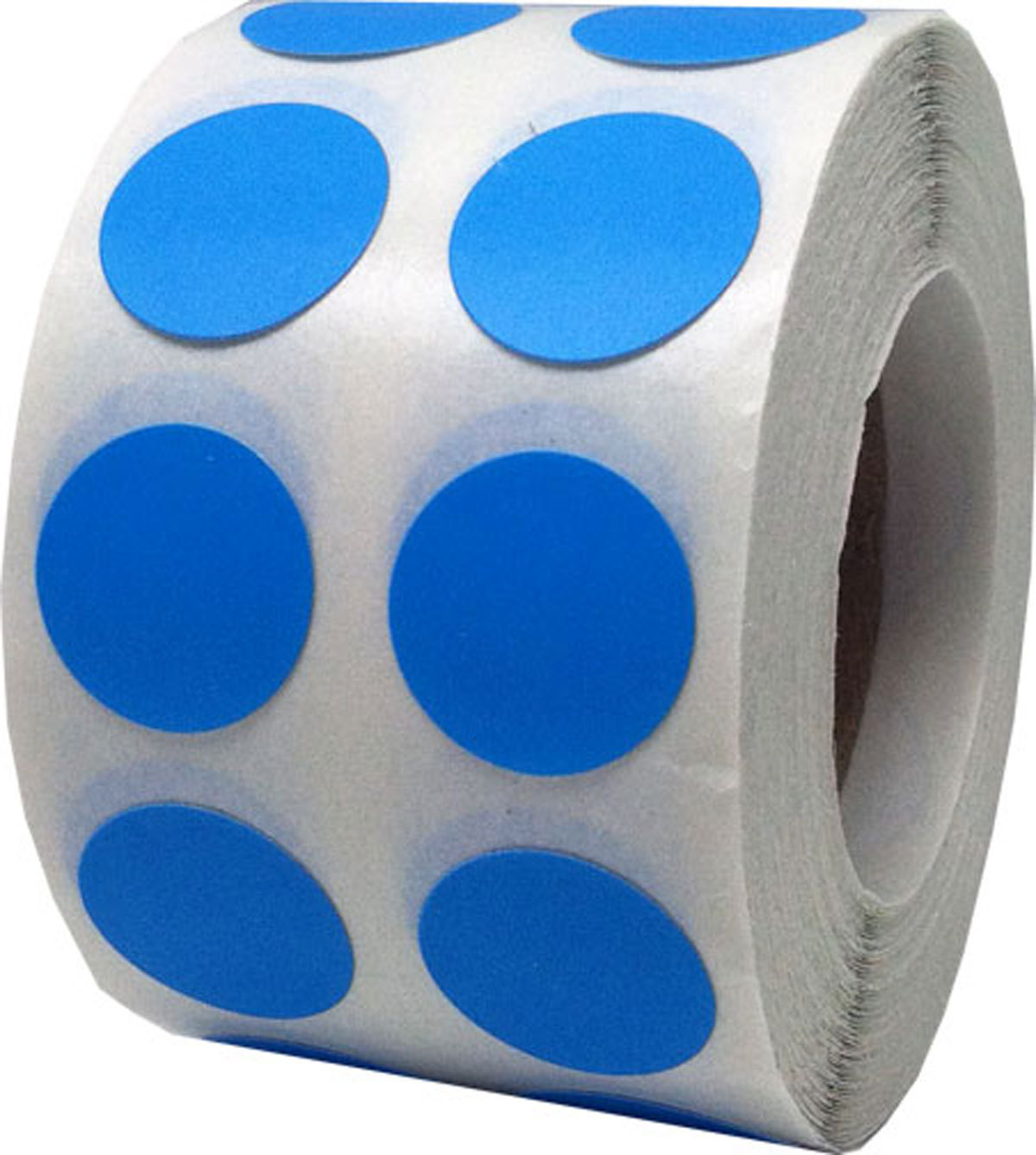 Circle Dot Stickers | 0.5″ Inch Round | 1,000 Pack | Pick One Color