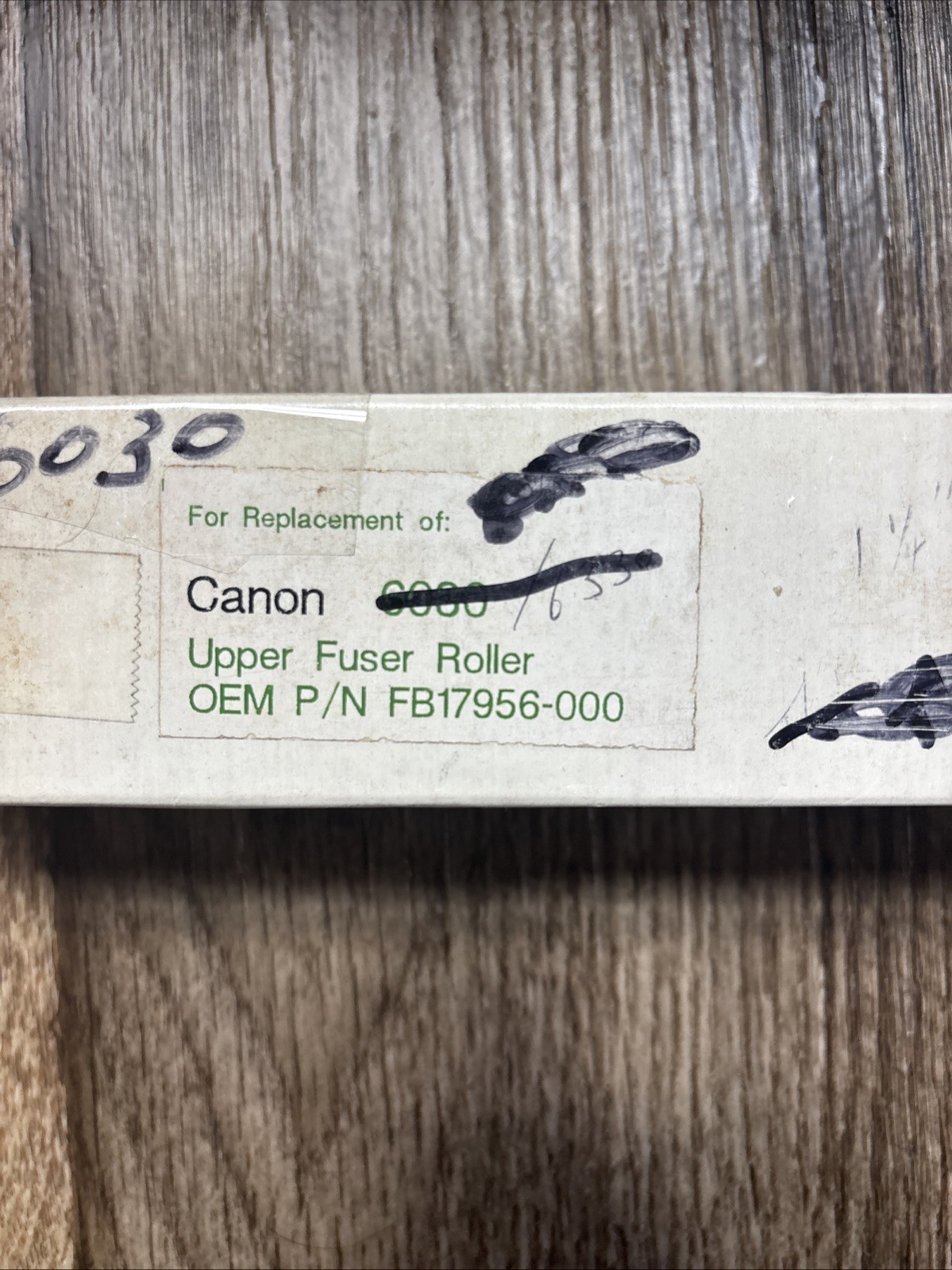 2 Lot Genuine Canon Upper Fuser Roller FB1-7956-000 FB17956000 NP6030 NP6330