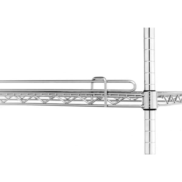 Metro L60n-1S Shelf Ledge, 1″D X 60″W X 1″H, Silver