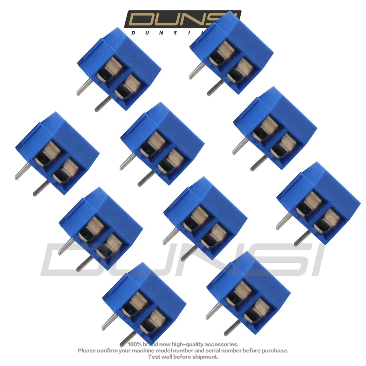 60 PCS PCB Mount Screw Terminal Block Connector 5mm Pitch 2/3 Pin