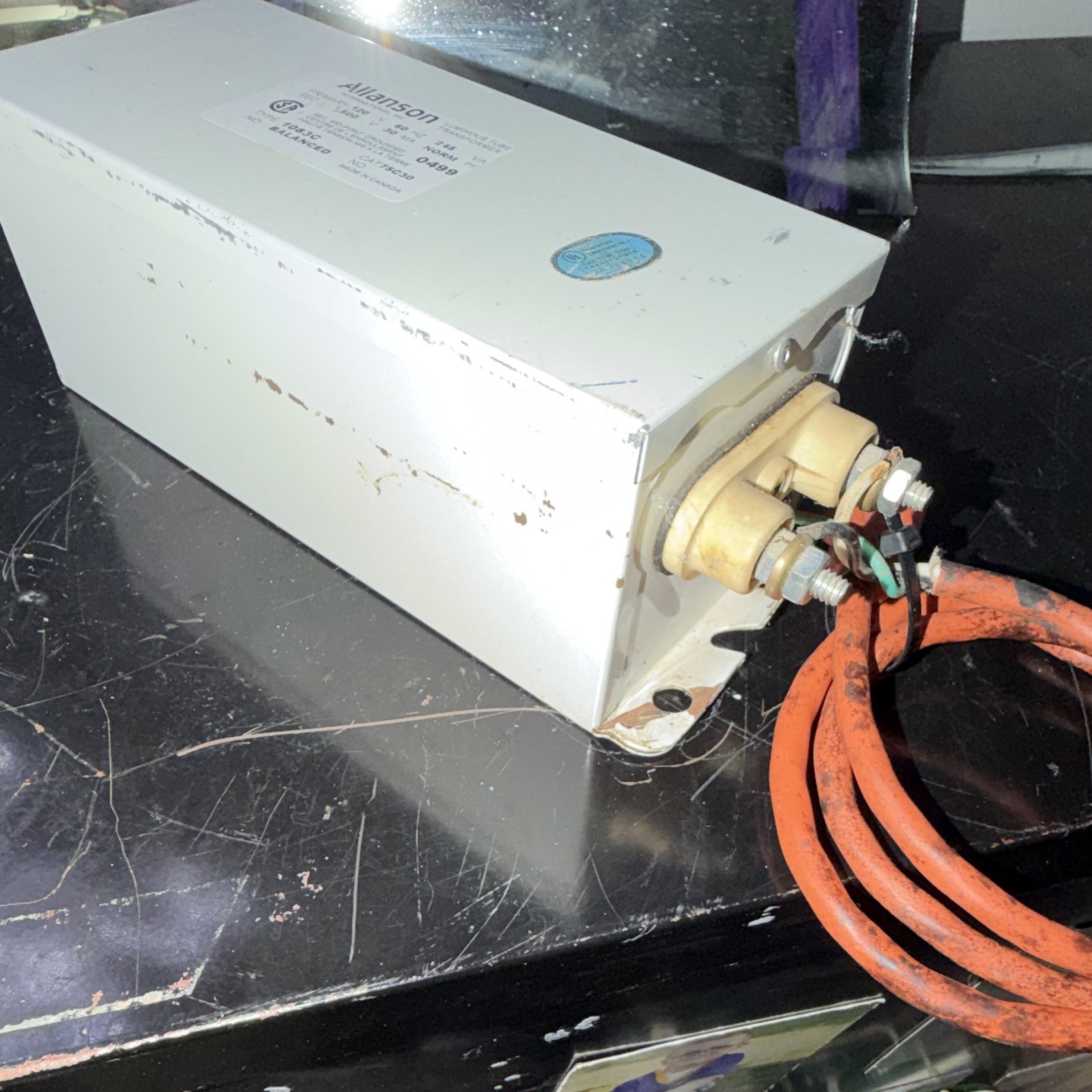 Allanson IS-500 500VA Step-Down Power Transformer 120V to 12V AC 60Hz