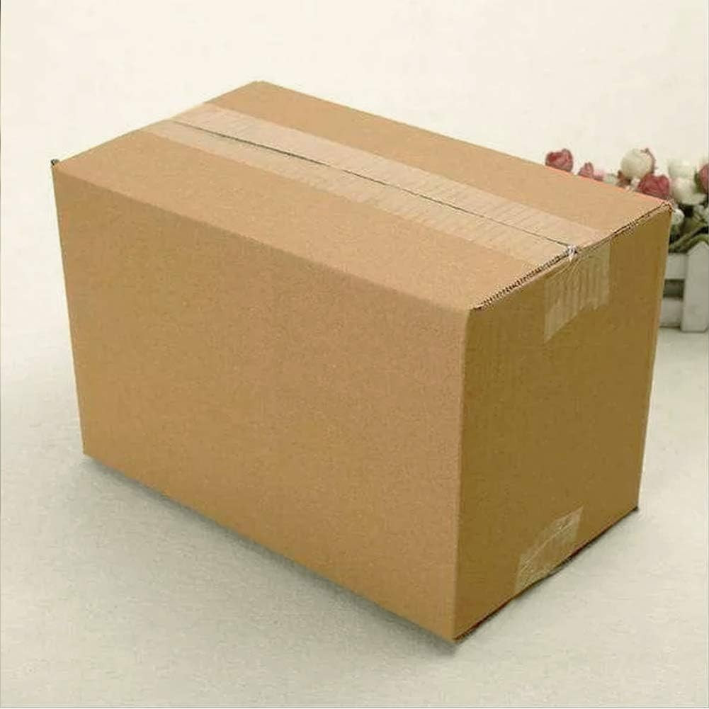 Shipping Boxes Mailers 8X6X4 Inches Corrugated Cardboard Small Packing Kraft Mov