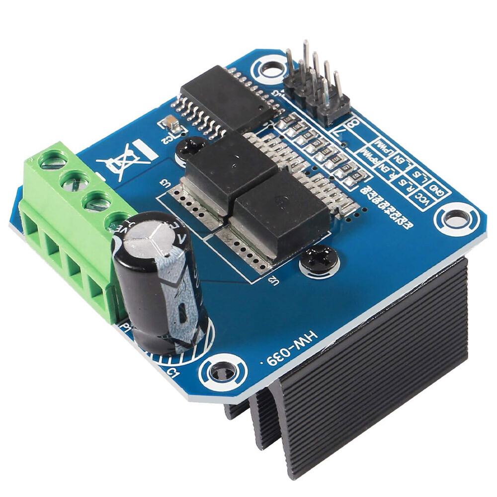 2Pcs Semiconductor BTS7960B Motor Driver 43A H-Bridge Drive PWM For Arduino