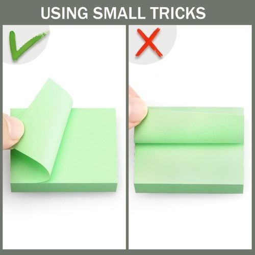 20 Pads Post It Notes 10 Colors 1.5 x 2 Inches Small Post It Notes 100 Sheets