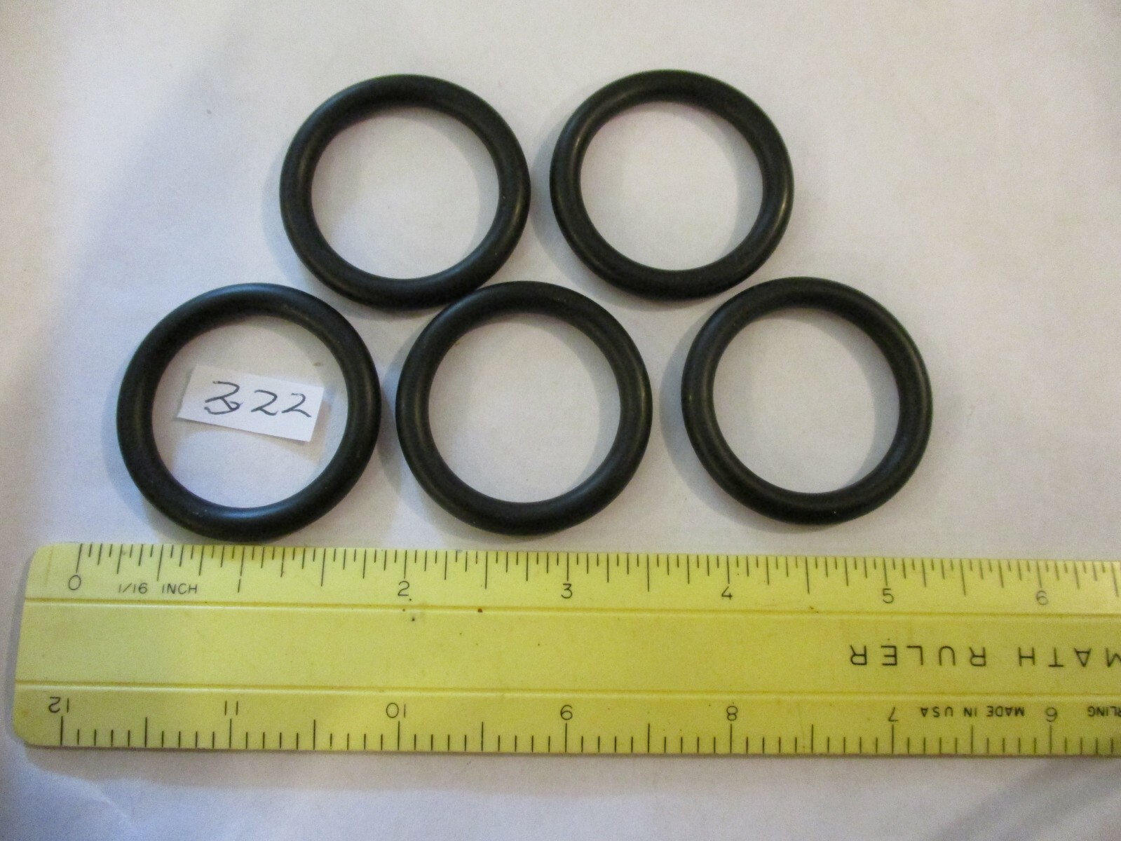 322 O-ring 1-1/4″ ID x 1-5/8″ OD x 3/16″ thick. Buna-70. Quan 5