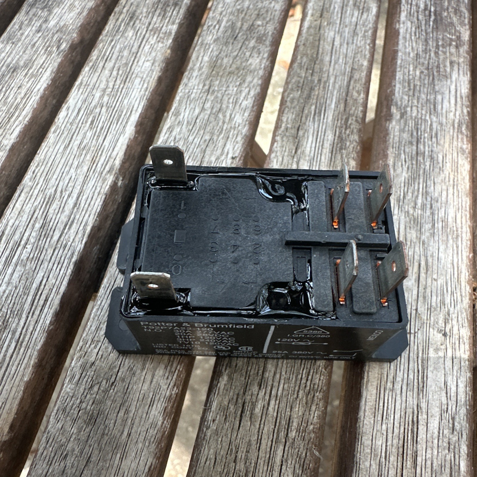 Potter & Brumfield Relay Electronics T92P7A22-120