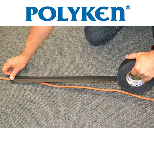 Polyken 510 Premium Gaffer Tape Black 2″ x 55 yds Matte Cloth Backing New