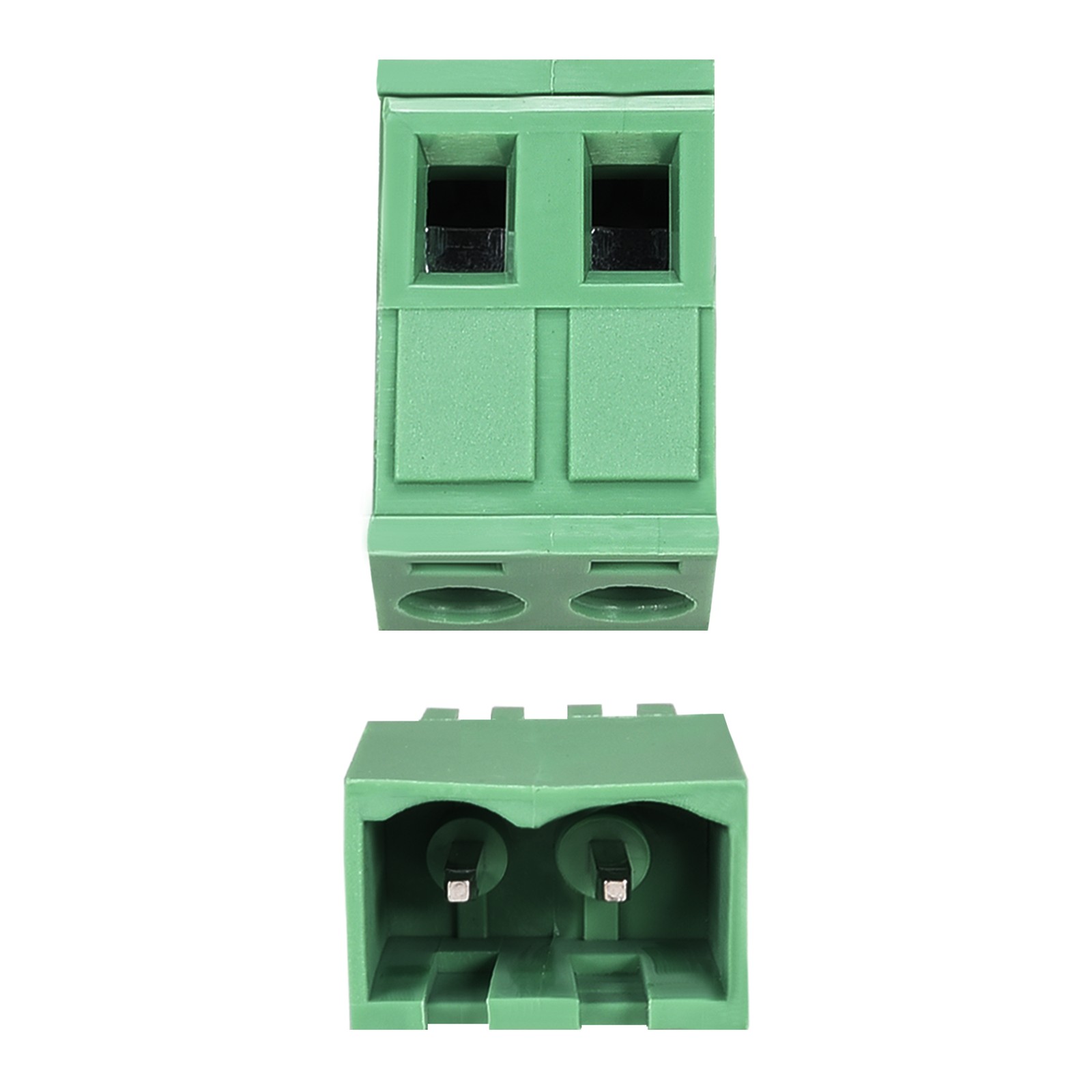 10 Sets 2Pins 5.08mm Pitch Male Female PCB Screw Terminal Block