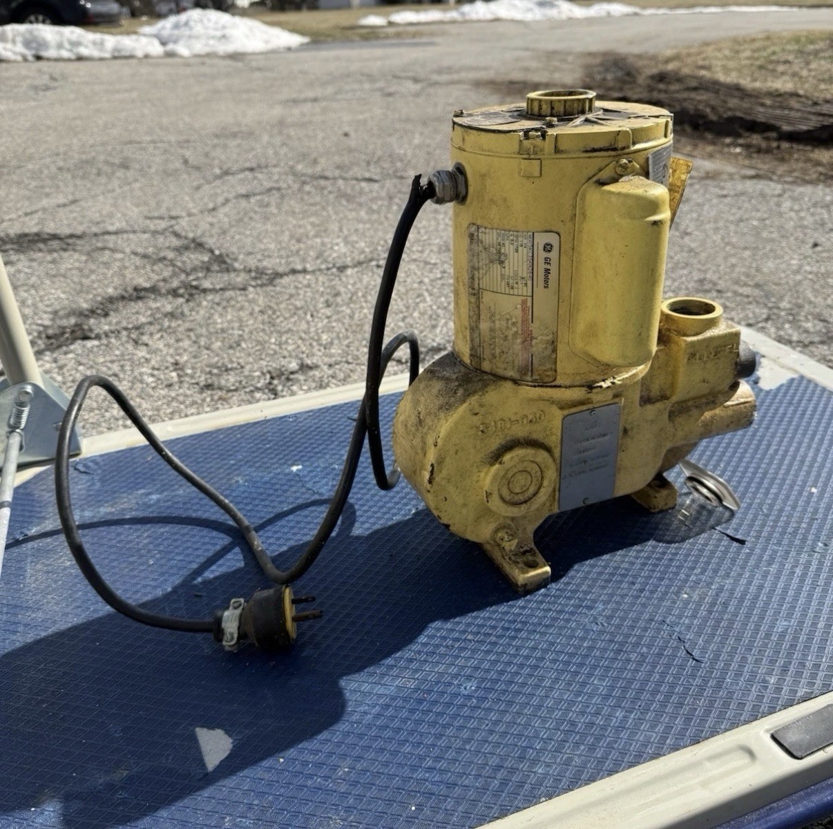 15 MRO Industrial Neptune Chemical Metering Pump Lot – GE, Baldor Motors As Is