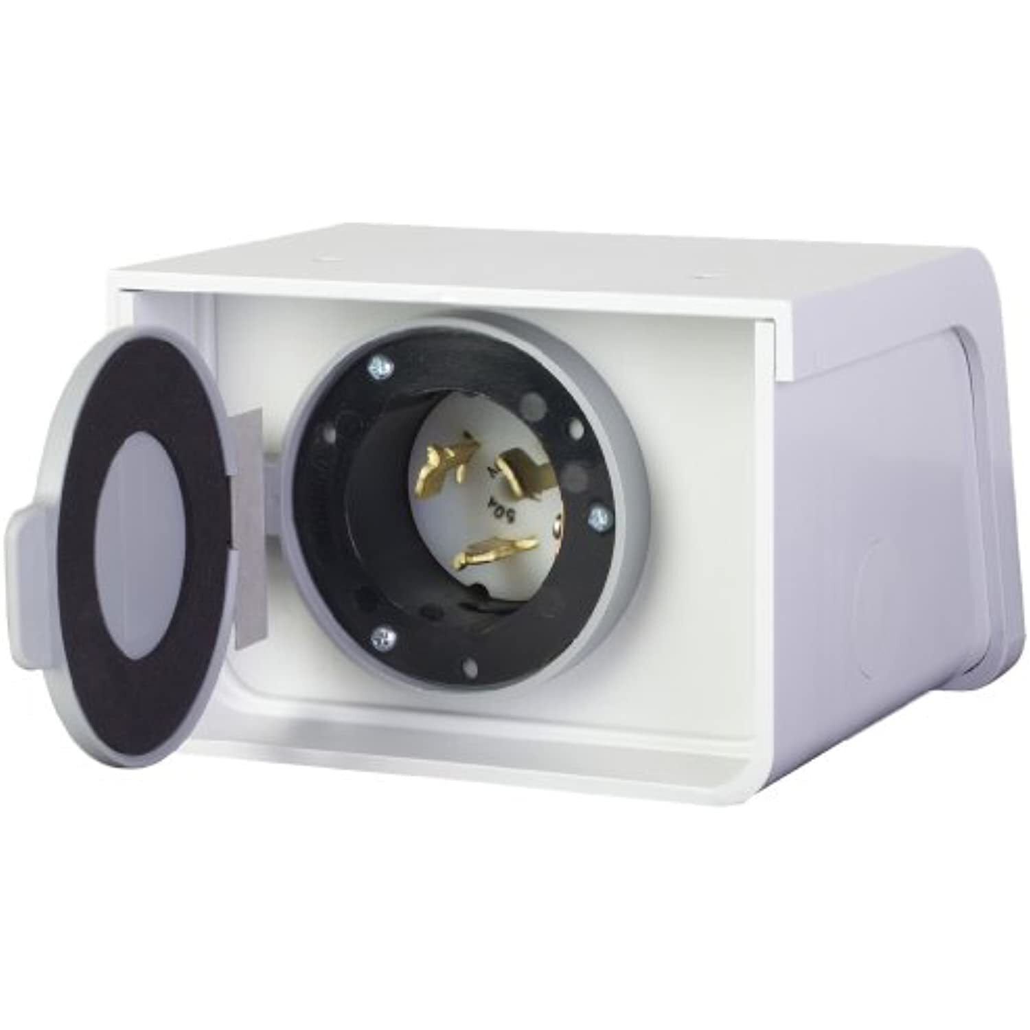 Reliance Controls PBN50 Non-Metallic Power Inlet Box, Amps 50