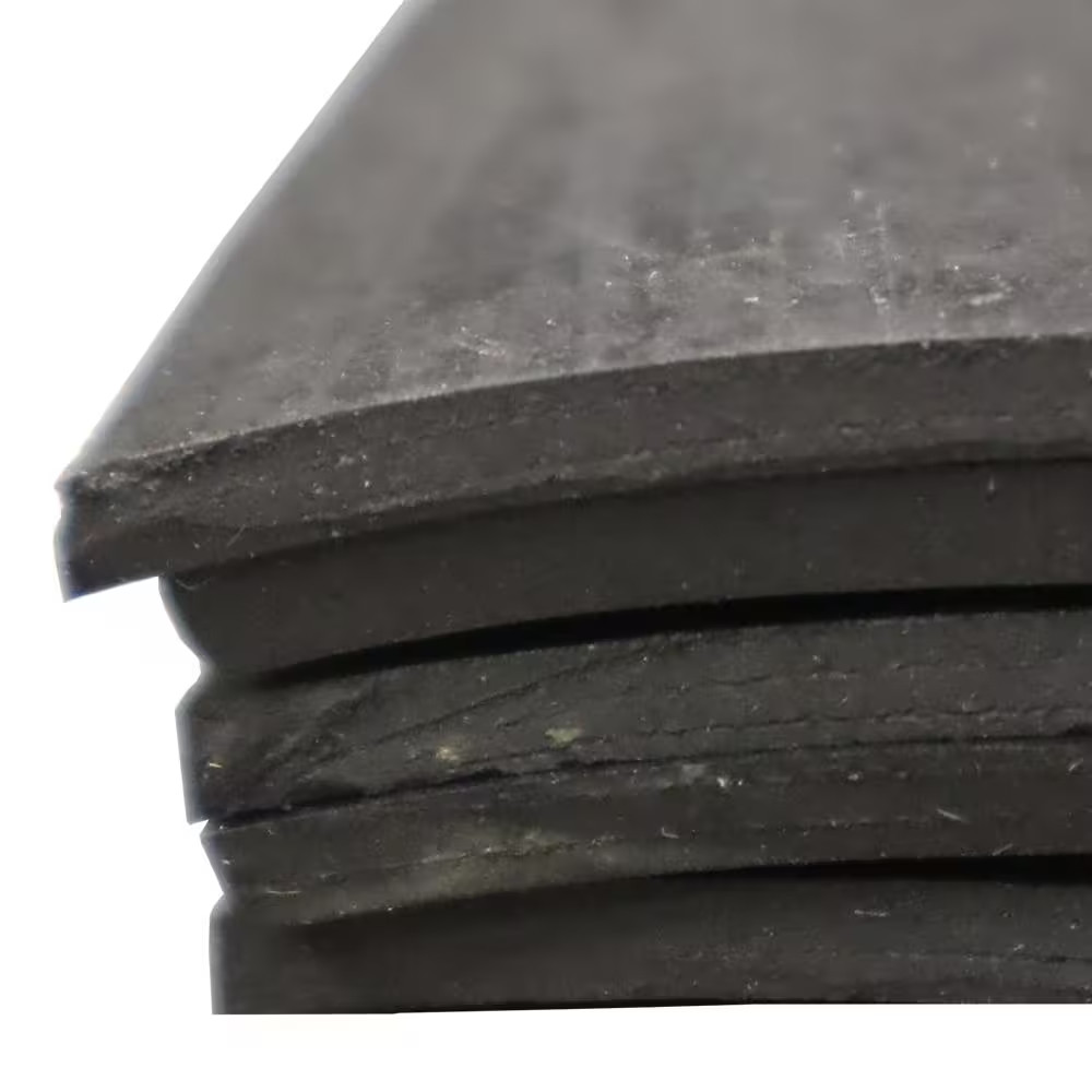 Nitrile Commercial Grade Rubber Sheet Black 60A 0.062 In. X 36 In. X 72 In.