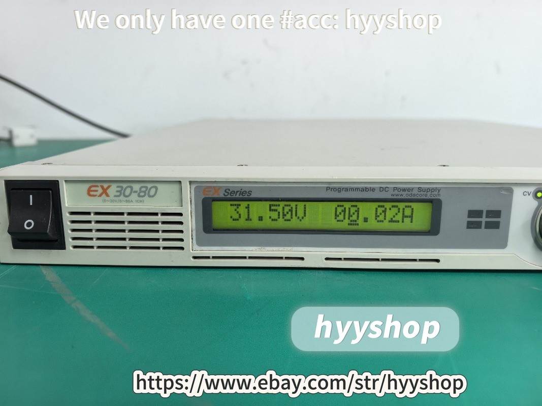 1PCS ODA EX 30-80 high-power DC programmable current 0-30V 0-80A 2400W /hyy