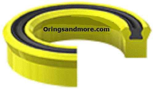 125mm x 145mm x 14.5mm Metric Rod Piston U Cup Seal Price for 1 pc